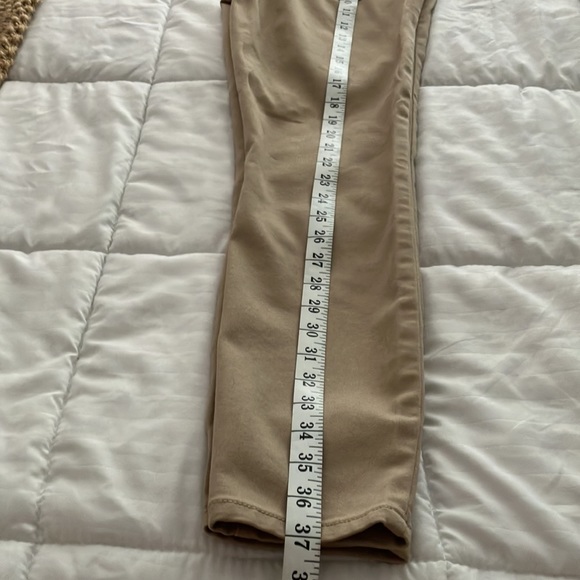 AEROPOSTAL HIGH WAISTED JEGGING BEIGE WOMEN’S PANTS SIZE 4 SHORT/COURT - Picture 9 of 10